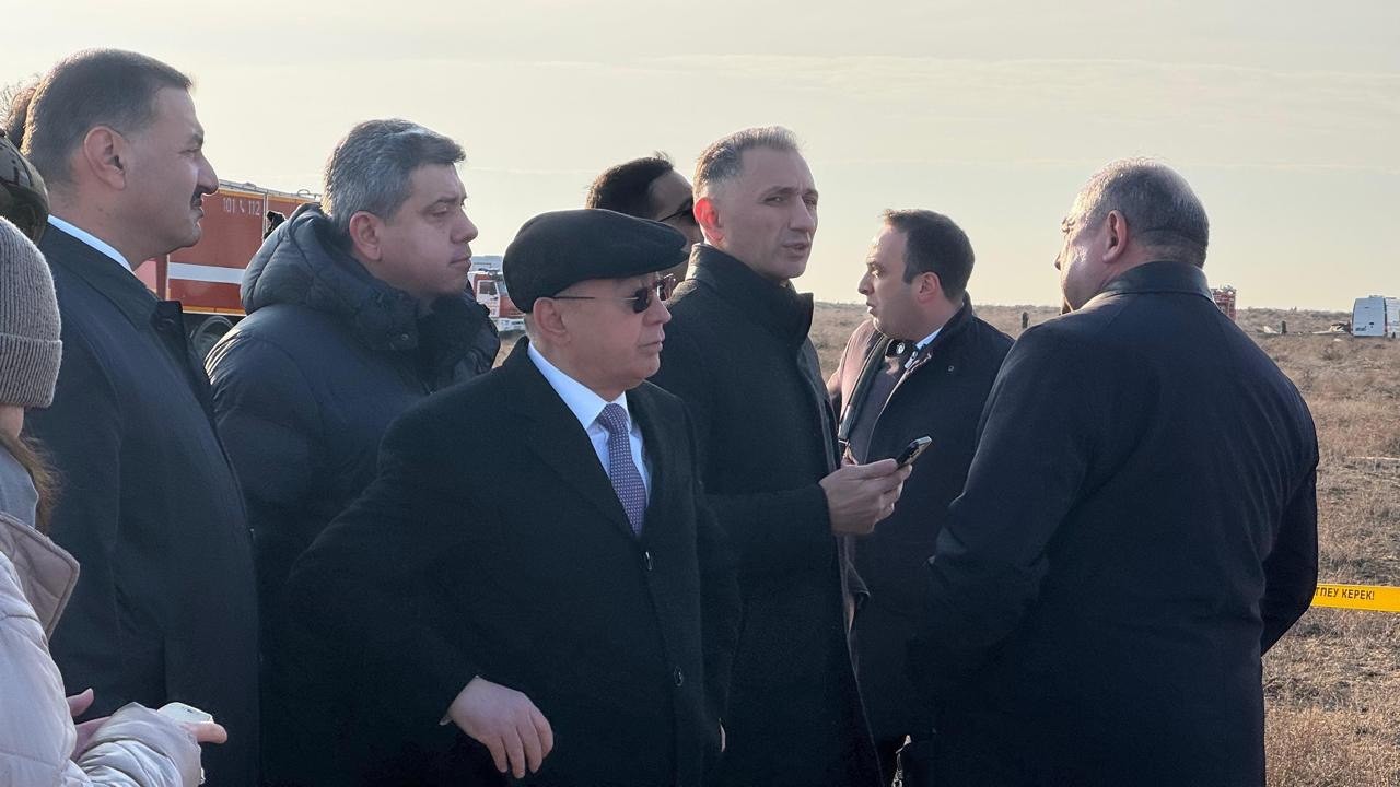 Rəşad Nəbiyev və Kəmaləddin Heydərov hadisə yerində - FOTOLAR
